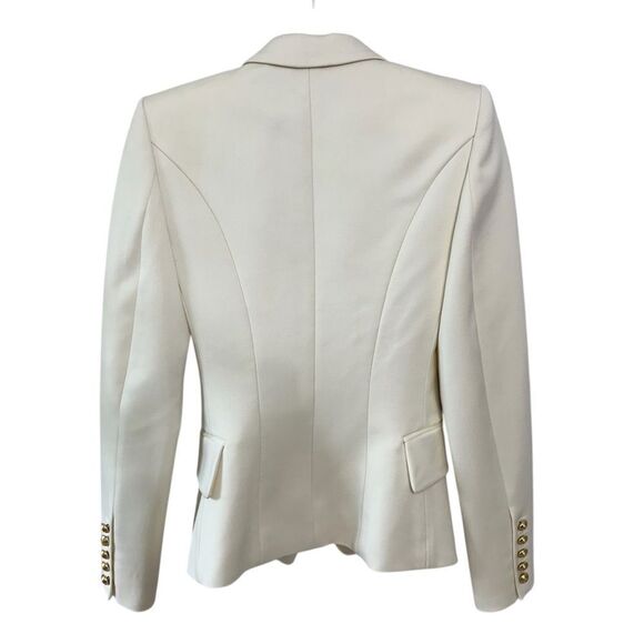 BALMAIN x H&M Collab Cream Blazer RARE - Picture 3 of 9